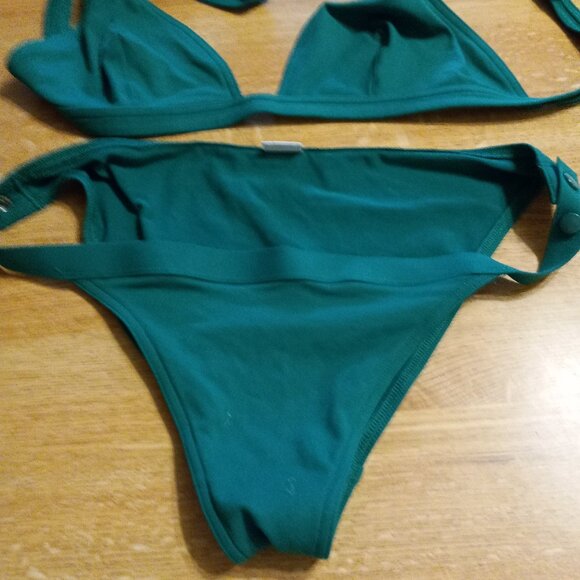 ERES Top & Bottom GREEN Swimsuit - Picture 1 of 9